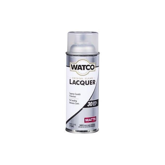 Watco 11.25 Oz. Clear Matte Lacquer Wood Finish Watco 11.25 Oz. Clear Matte Lacquer Wood Finish