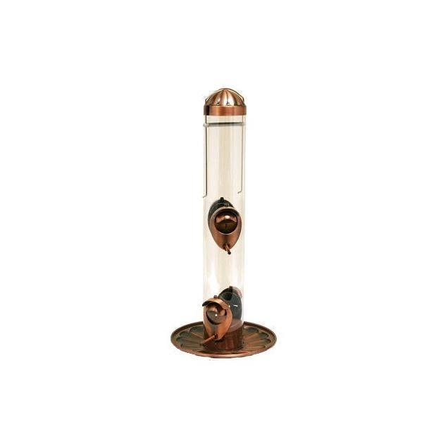 Perky-Pet 2-in-1 Antique Copper Wild Bird Feeder System Perky-Pet 2-in-1 Antique Copper Wild Bird Feeder System