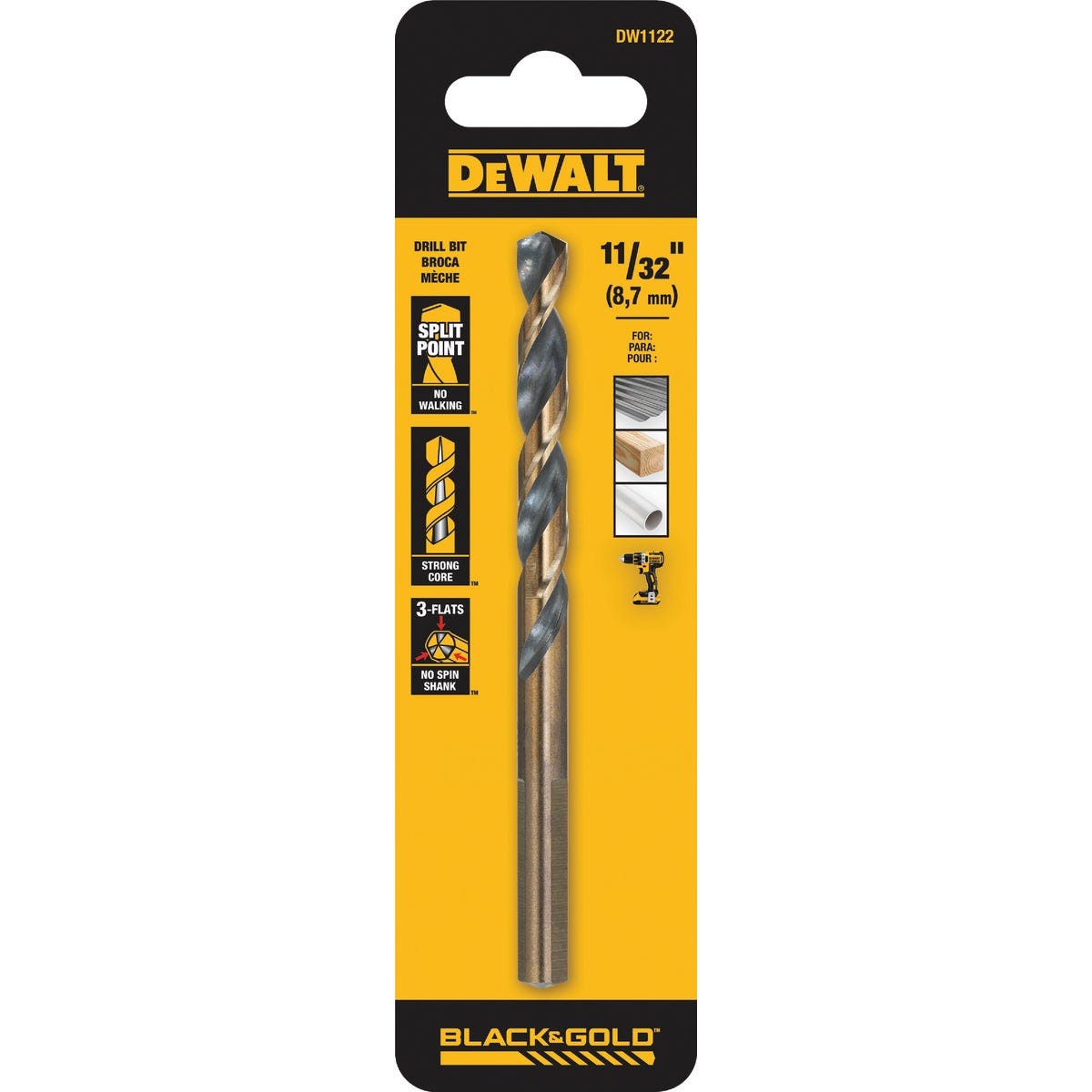 Dewaltdw1120 5 16 Oxide Drill Bit Black | Desertcart