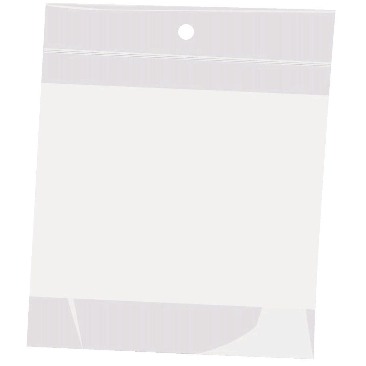 Centurion 3 In. x 3 In. 2 Mil Non-Branded Reclosable Bag with Hole (100-Pack)