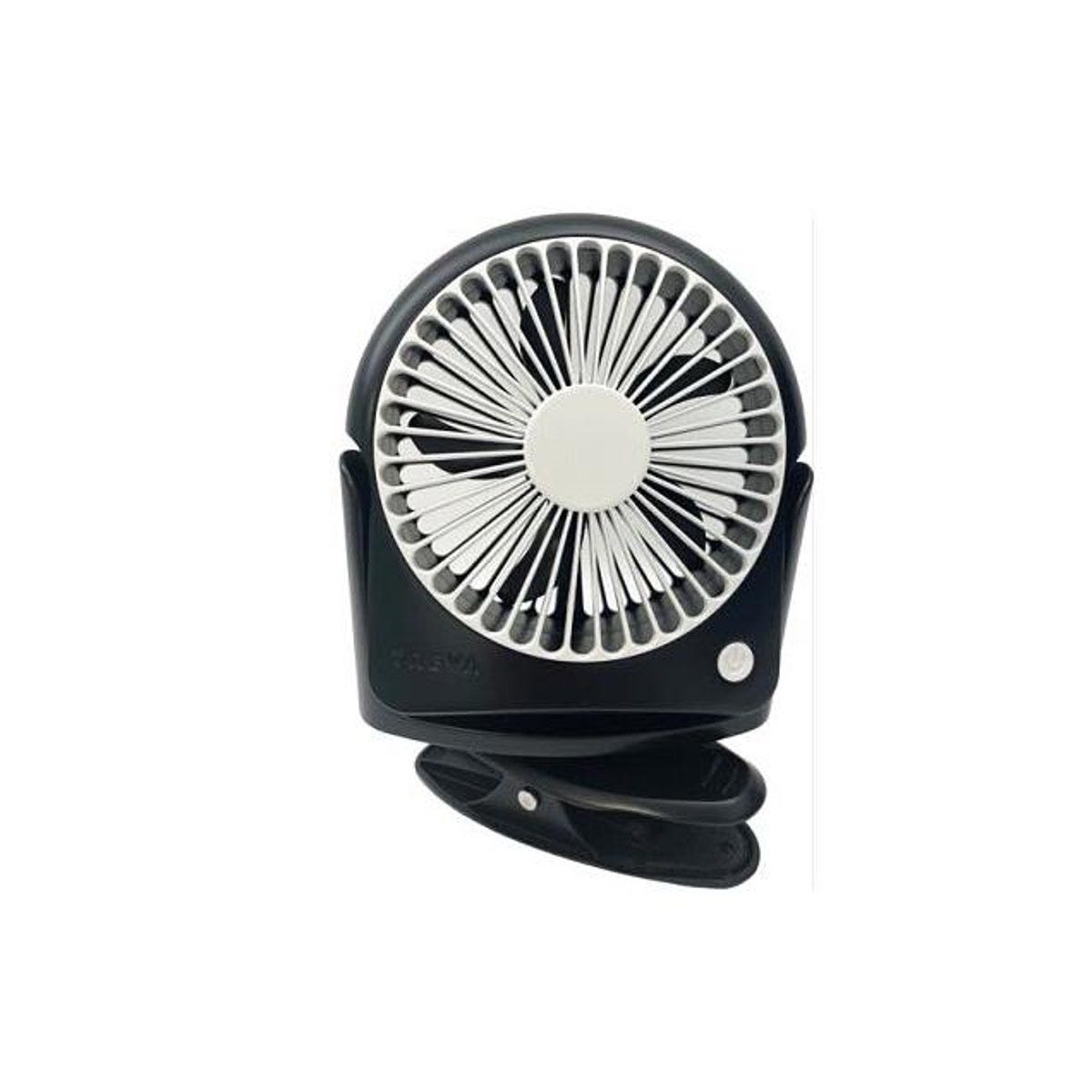 O2Cool 5 In. 3-Speed Rechargeable Desk/Clip-On Fan O2Cool 5 In. 3-Speed Rechargeable Desk/Clip-On Fan
