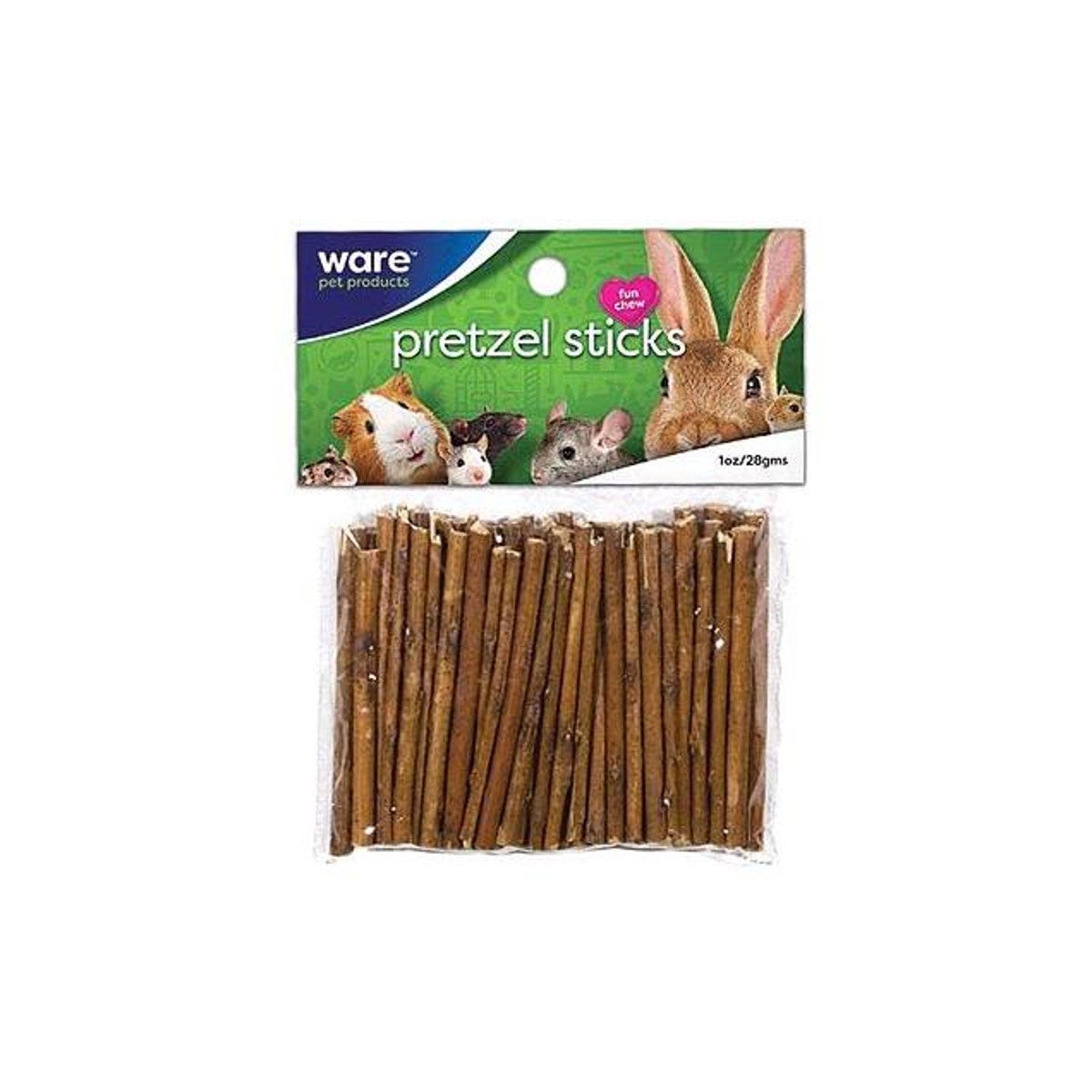 Ware Pretzel Sticks Chew Treat for Rabbits & More