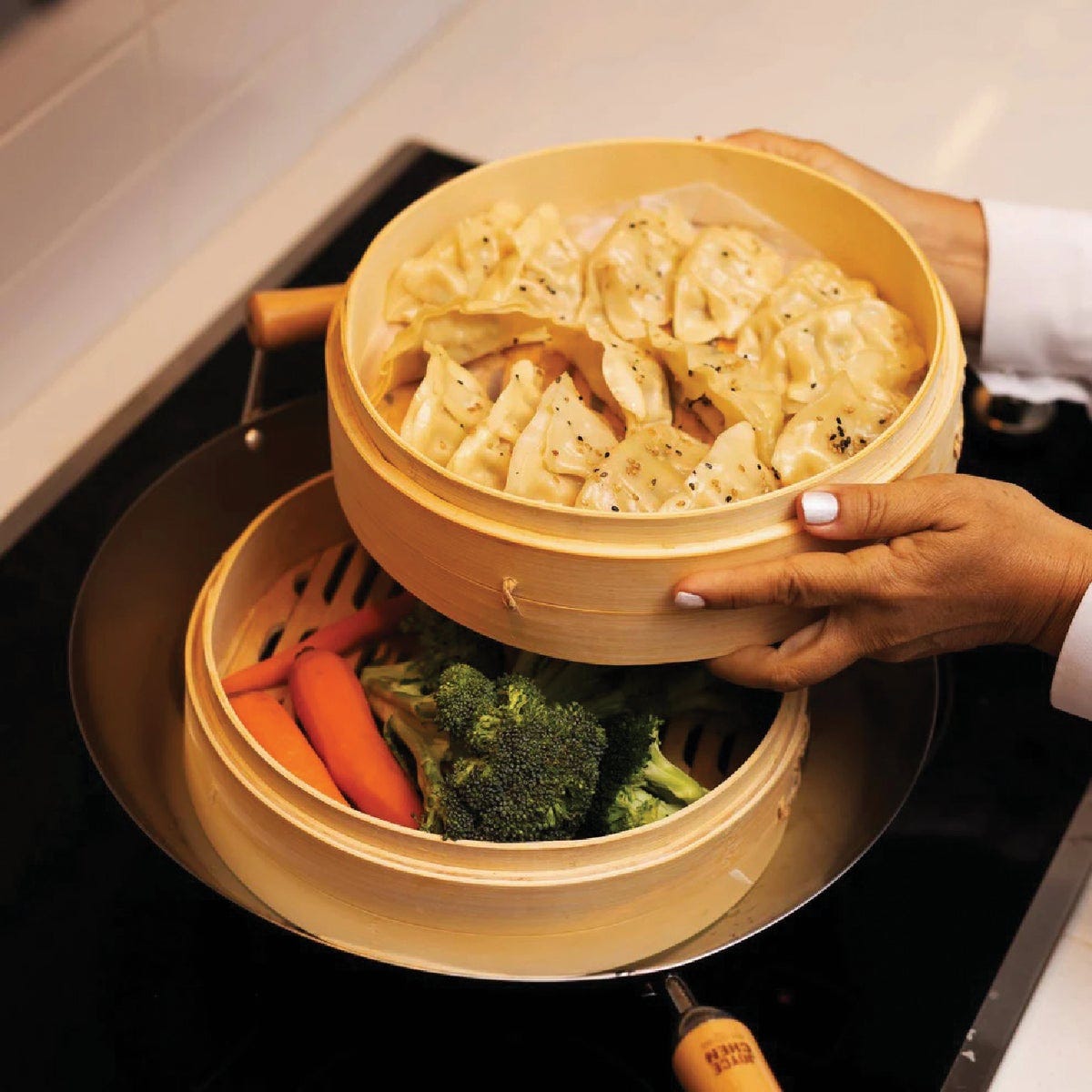 Joyce Chen 2-Tier 6 In. Bamboo Steamer Baskets - photo 8 Joyce Chen 2-Tier 6 In. Bamboo Steamer Baskets - photo 8