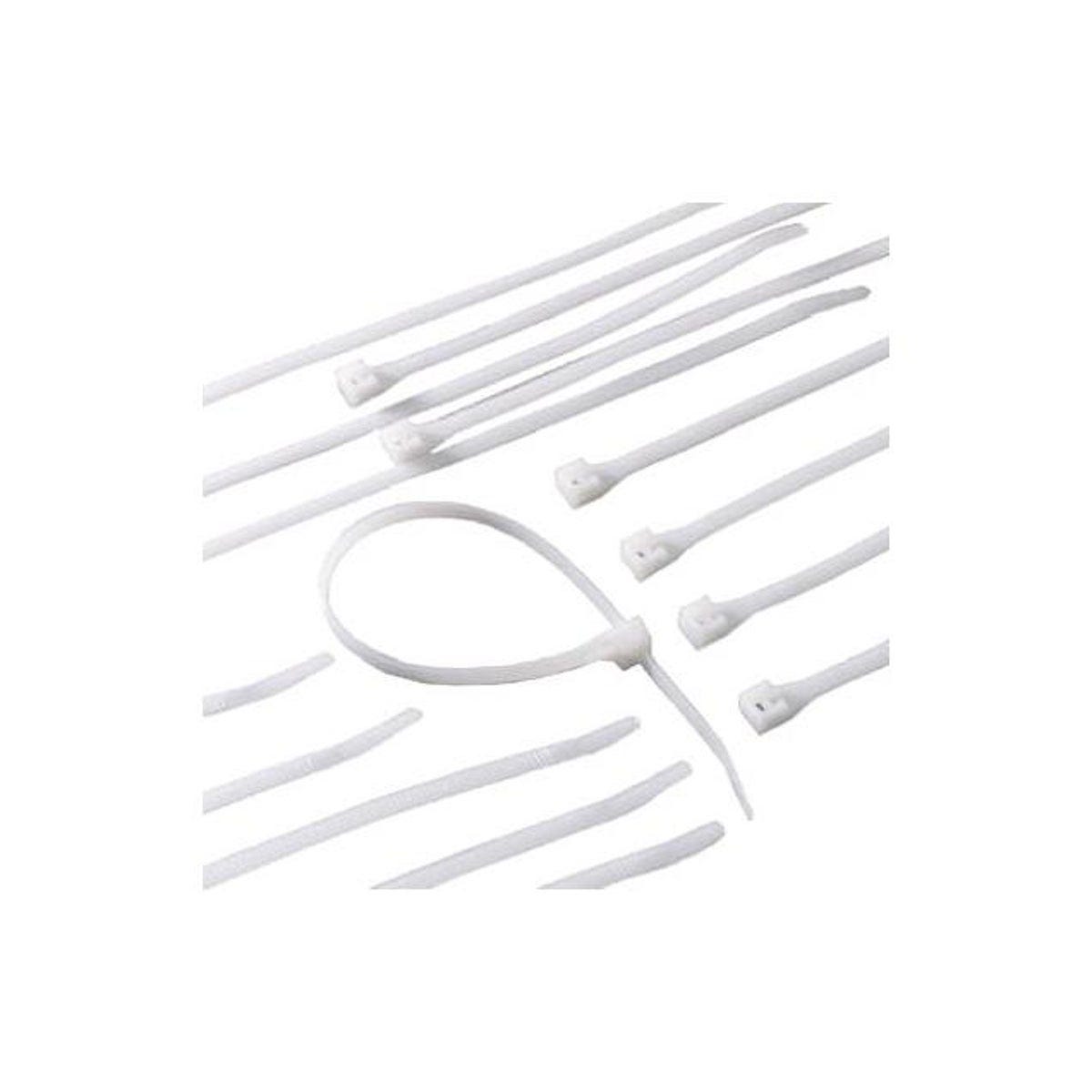 Gardner Bender 11 In. White Nylon Cable Tie (300-Pack)