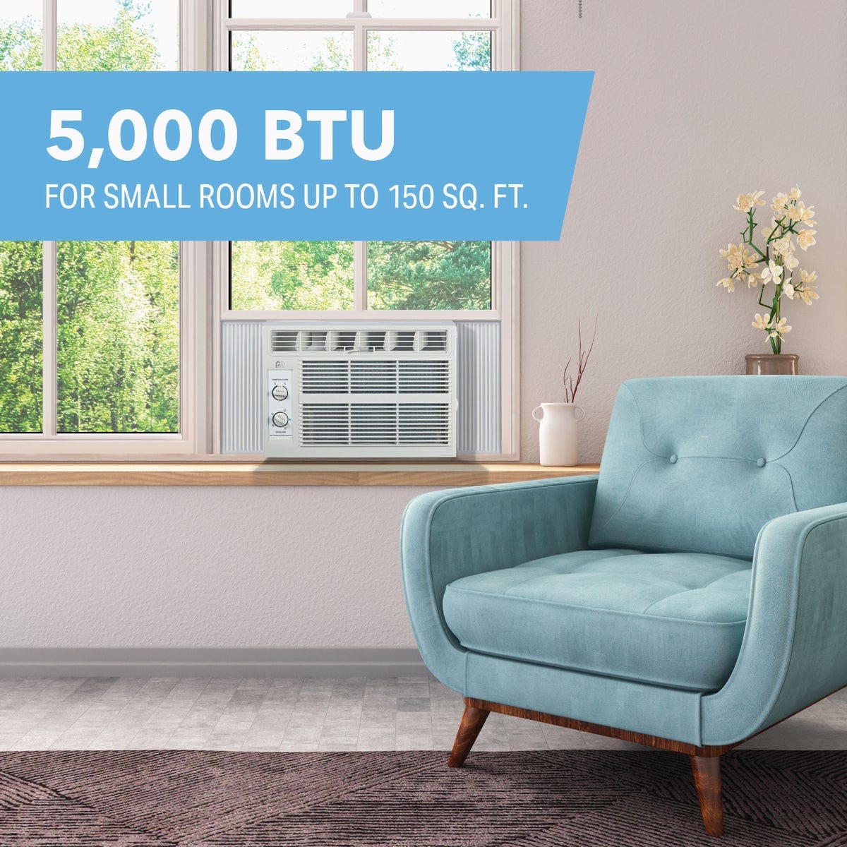 Perfect Aire 5000 BTU 150 Sq. Ft. Window Air Conditioner - photo 5