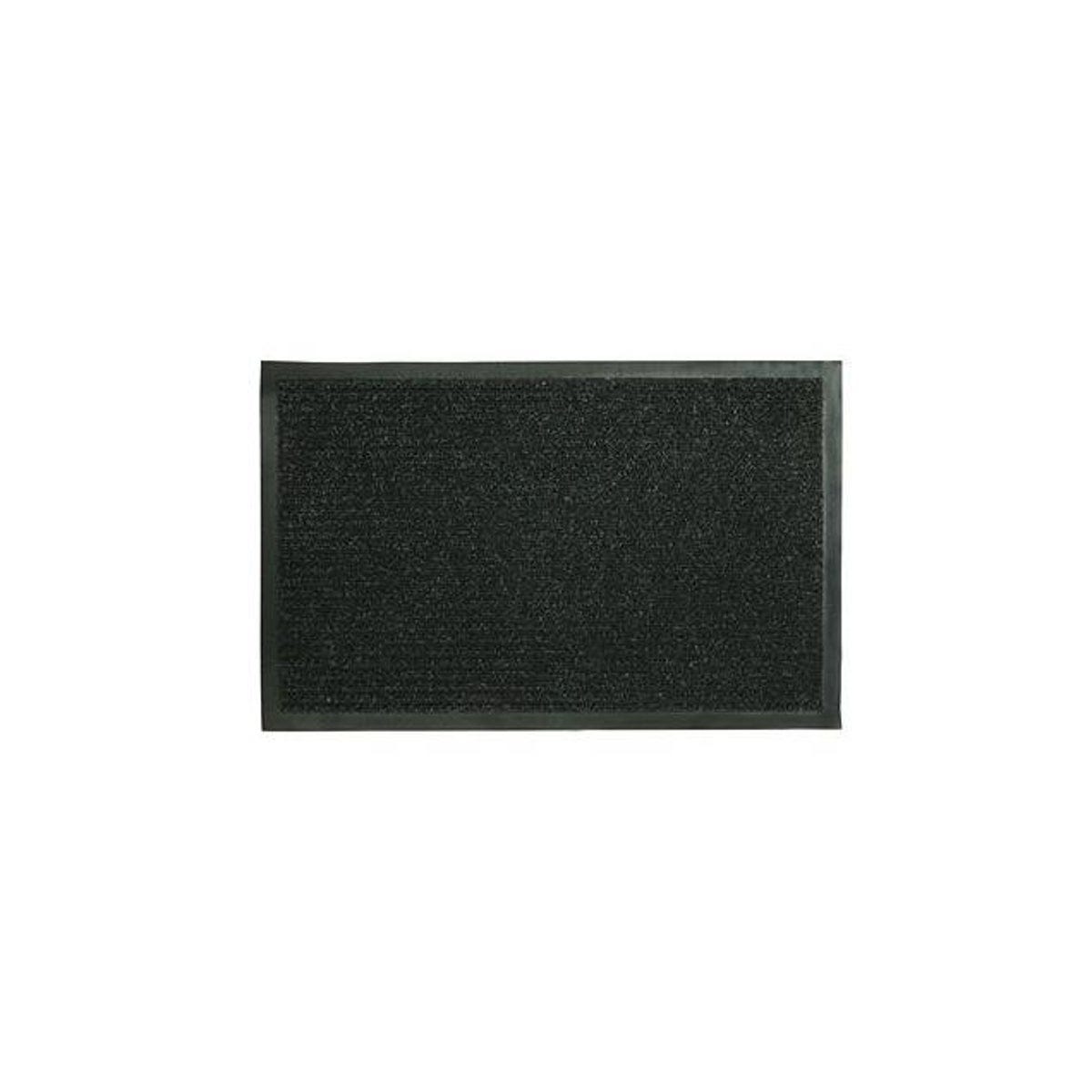 Sports Licensing Solutions 18 In. x 28 In. Dual Rib Black Indoor/Outdoor Floor Mat Sports Licensing Solutions 18 In. x 28 In. Dual Rib Black Indoor/Outdoor Floor Mat