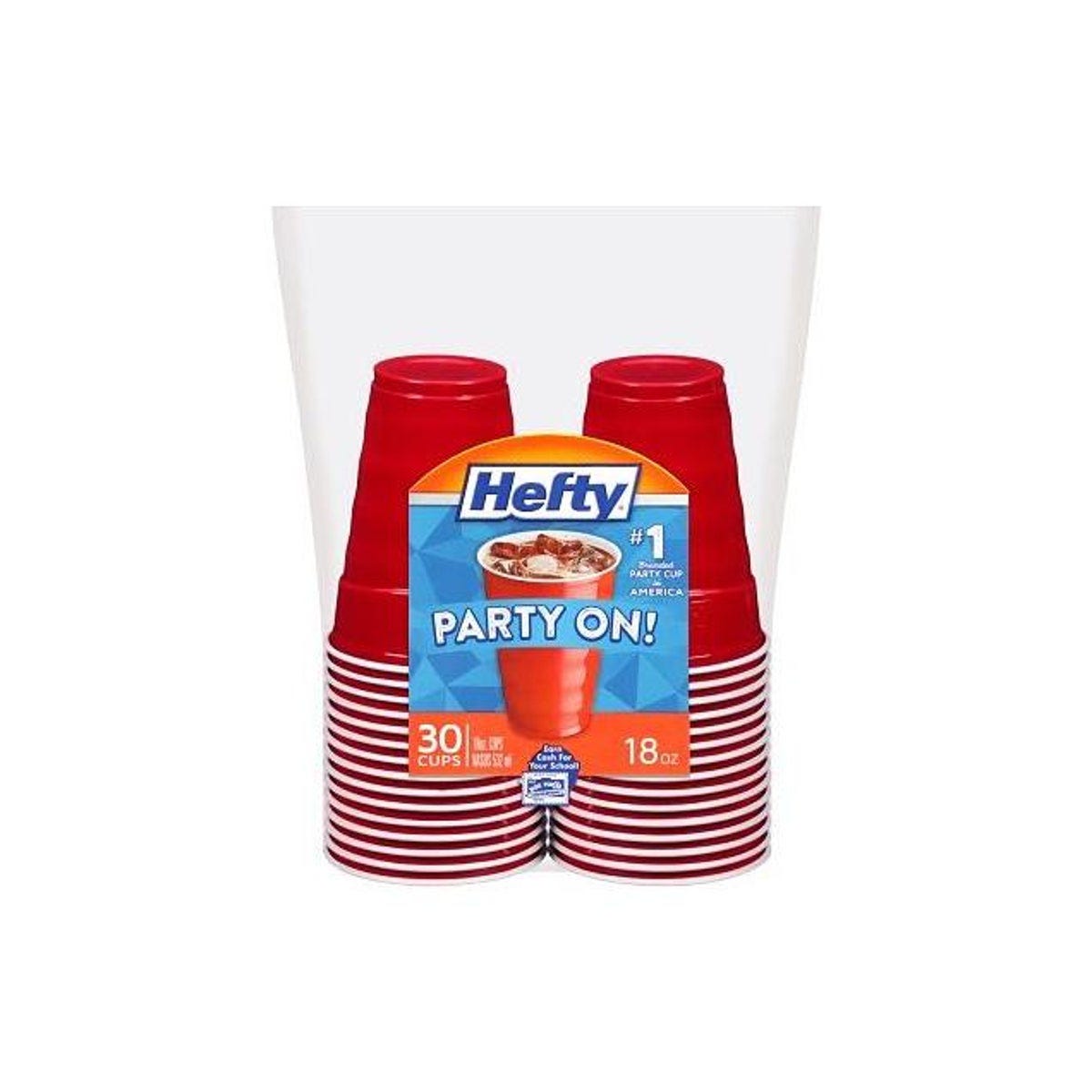 Hefty 18 Oz. Easy Grip Party Cups (30-Ct.)