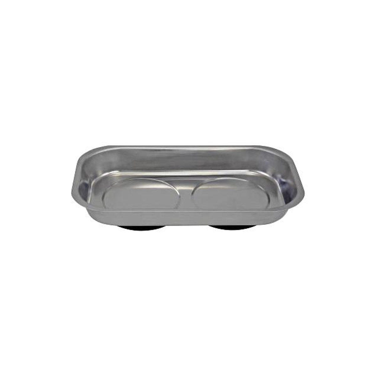 Master Mechanic 5-1/2 x 9-1/2 In. Stainless-Steel Magnetic Parts Tray