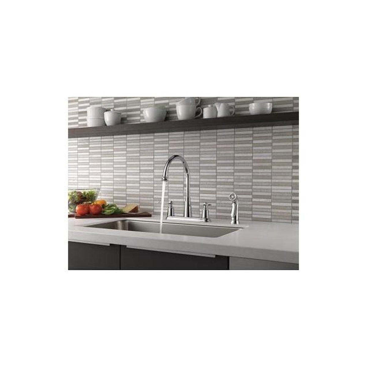 Delta Chrome Emmett High-Arc Kitchen Faucet - photo 3 Delta Chrome Emmett High-Arc Kitchen Faucet - photo 3