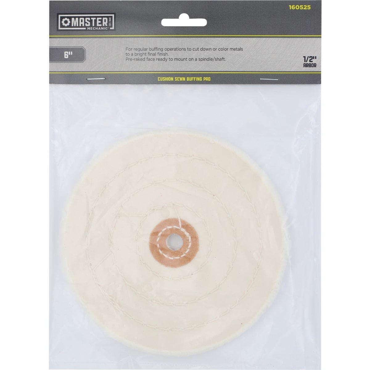 Master Mechanic 6 In. Cushion Sewn Buffing Pad - photo 2 Master Mechanic 6 In. Cushion Sewn Buffing Pad - photo 2