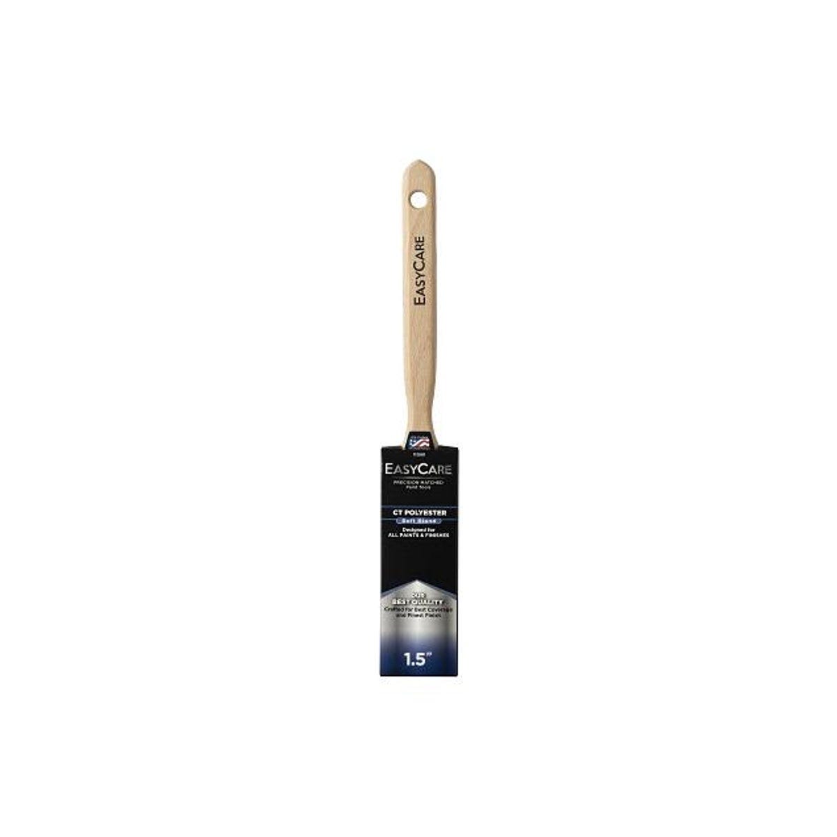 EasyCare 1-1/2 In. Wood Handle Flat Sash Paint Brush