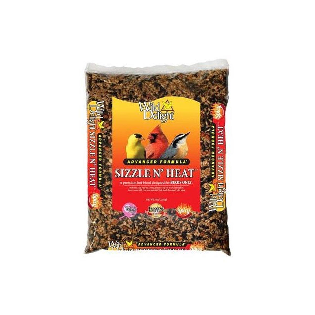 Wild Delight 5 Lb. Sizzle N' Heat Premium Bird Food