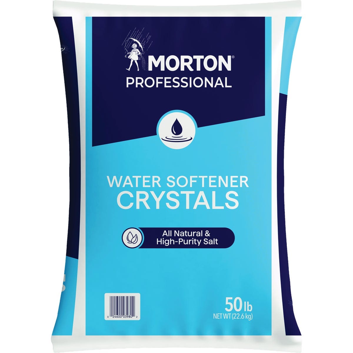 Morton Pure & Natural 50 Lb. Water Softener Salt Crystals Morton Pure & Natural 50 Lb. Water Softener Salt Crystals