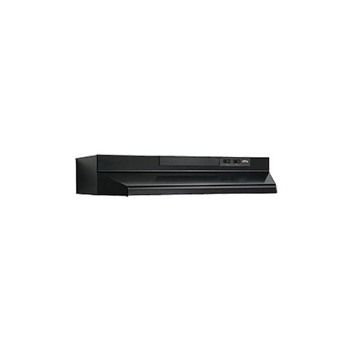 Broan 30 In. Black Ducted Range Hood