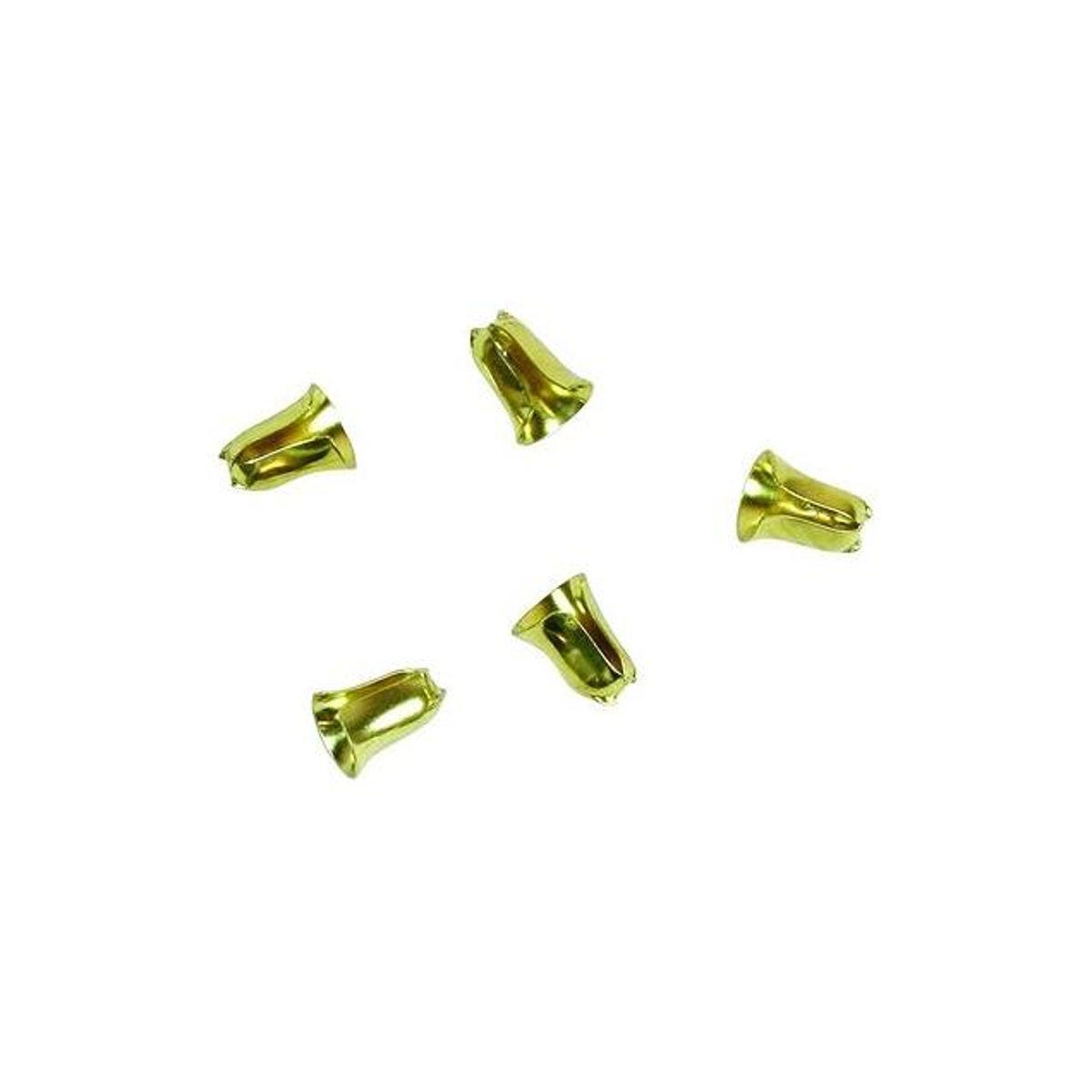 Jandorf #6 Brass Beaded Lamp Chain Bell (5-Pack)