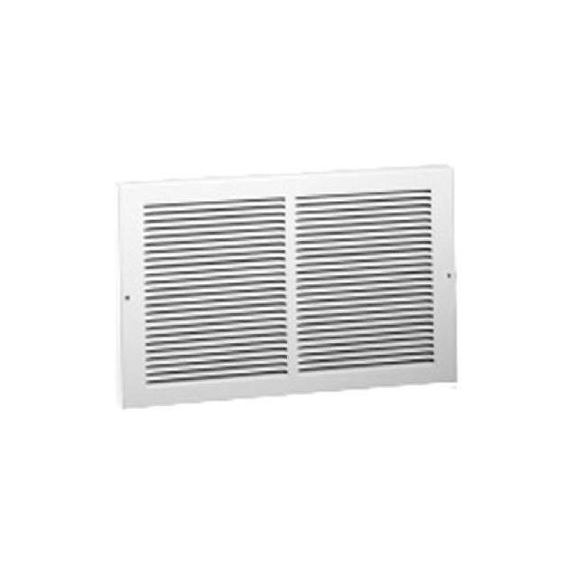 AmeriFlow 14 In. x 6 In. White Steel Baseboard Return Grille AmeriFlow 14 In. x 6 In. White Steel Baseboard Return Grille