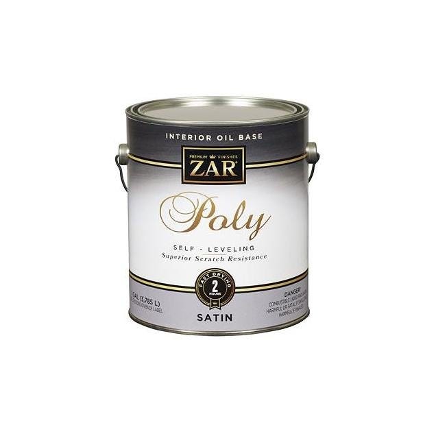 ZAR Polyurethane Interior Satin, 1 Gal.