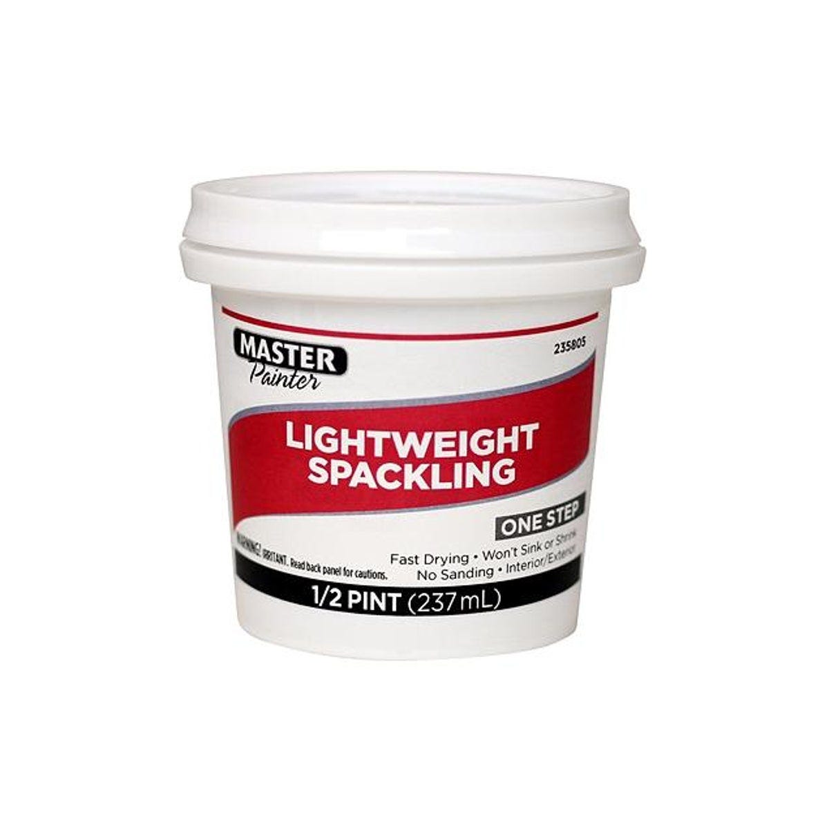 Master Painter 1/2 Pt. Lightweight Superior Spackling