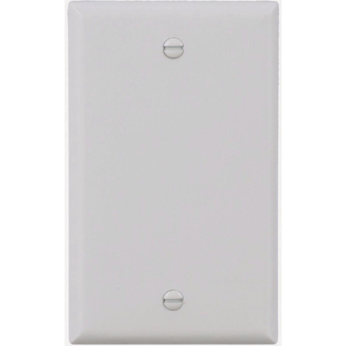 Eaton 1-Gang Standard Telephone & Coaxial Plastic Blank Wall Plate, White- - photo 3