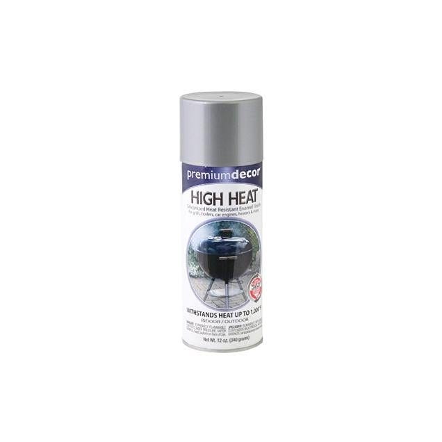 EasyCare Premium Decor 12 oz. High-Heat Spray Paint, Dull Aluminum EasyCare Premium Decor 12 oz. High-Heat Spray Paint, Dull Aluminum
