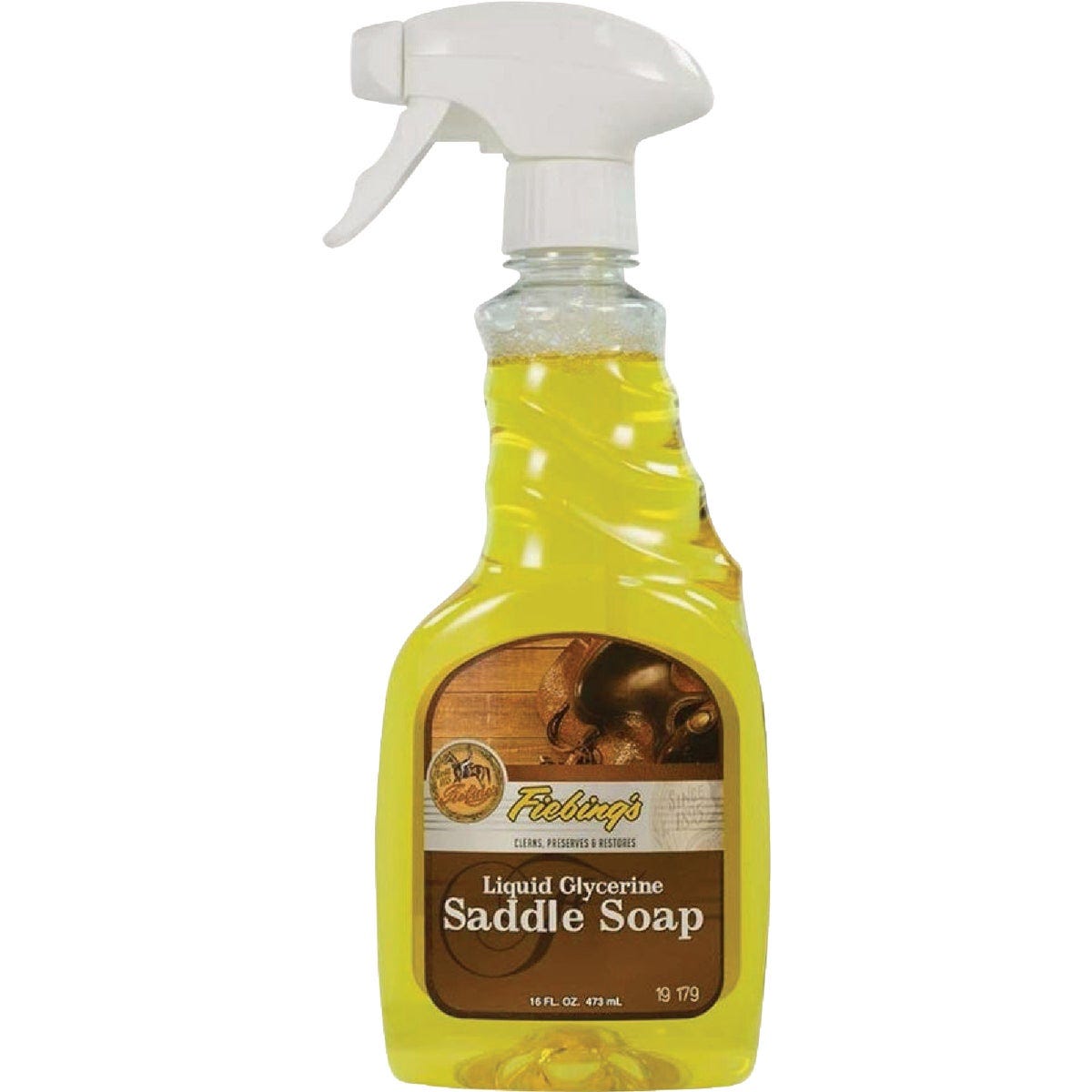 Fiebing's 16 Oz. Trigger Spray Liquid Glycerine Saddle Soap Fiebing's 16 Oz. Trigger Spray Liquid Glycerine Saddle Soap