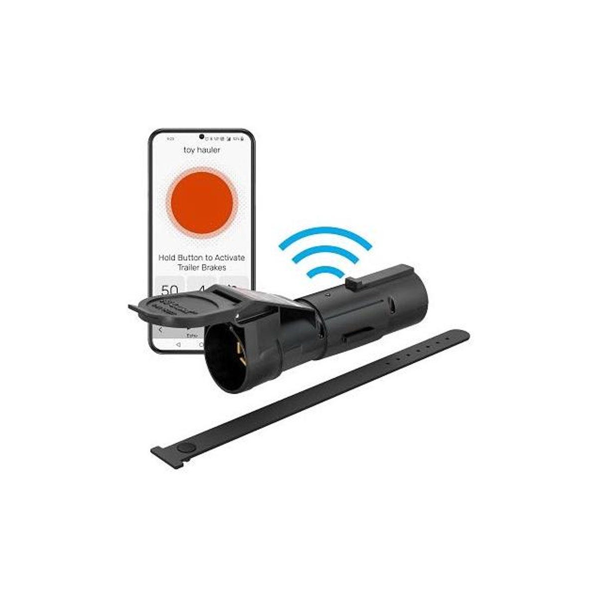 Curt 7-Way Bluetooth Smartphone Connection Echo Mobile Trailer Brake Controller