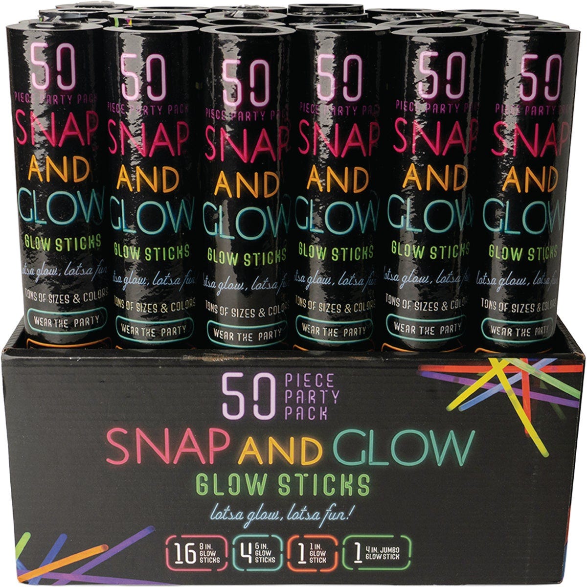 Snap And Glow Sticks Party Pack (50-Pack) - photo 2 Snap And Glow Sticks Party Pack (50-Pack) - photo 2