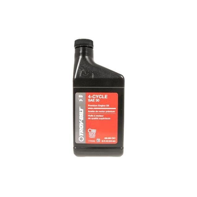 Troy-Bilt Premium 15 Oz. SAE 30 Engine Oil for 4-Cycle Mowers Troy-Bilt Premium 15 Oz. SAE 30 Engine Oil for 4-Cycle Mowers
