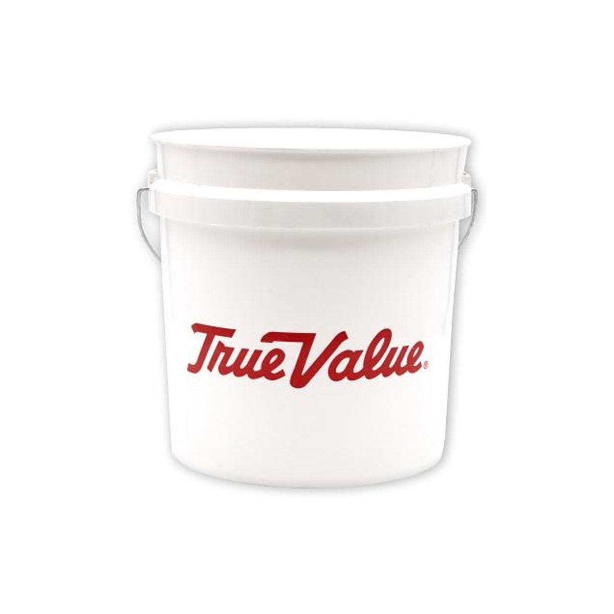 True Value 2 Gal. White Plastic Pail True Value 2 Gal. White Plastic Pail