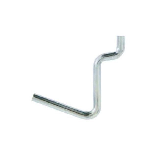 Crawford 1/4 In. Heavy-Duty Straight Pegboard Hook (6-Pack)