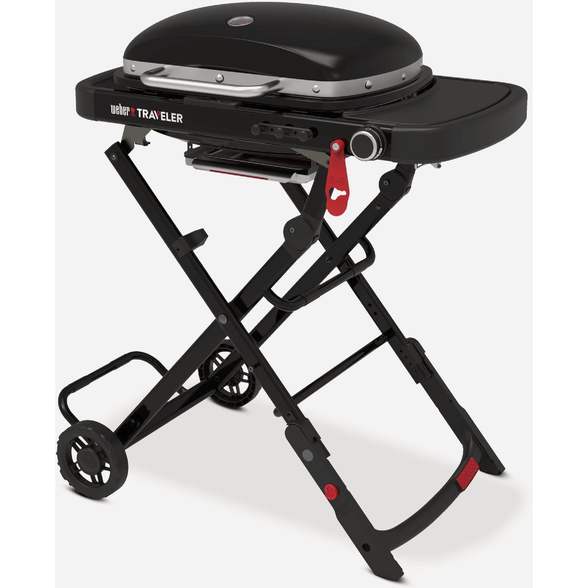 Weber Traveler Black Compact Portable LP Grill Weber Traveler Black Compact Portable LP Grill
