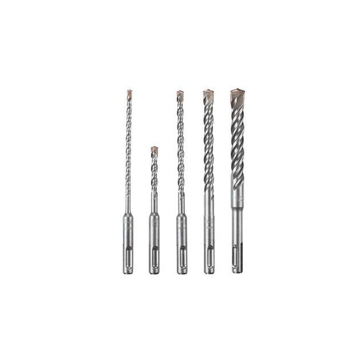 Bosch 5-Piece Bulldog Rotary Hammer Bit Set