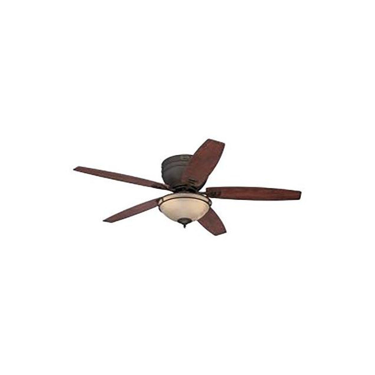 Westinghouse Carolina 52 In. Bronze Ceiling Fan with LED Light Fixture