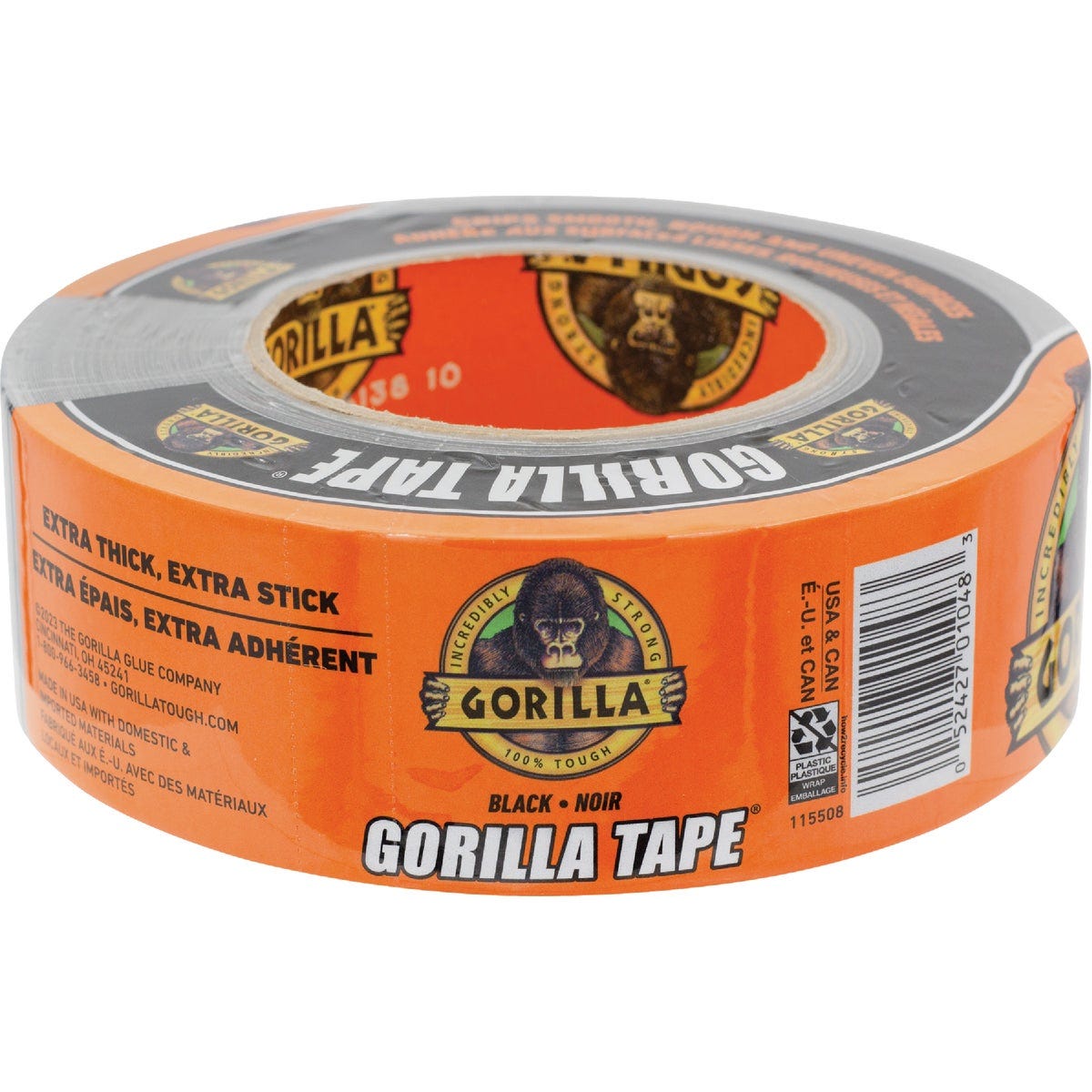 Gorilla 1.88 In. x 30 Yd. Heavy-Duty Duct Tape, Black - photo 3 Gorilla 1.88 In. x 30 Yd. Heavy-Duty Duct Tape, Black - photo 3