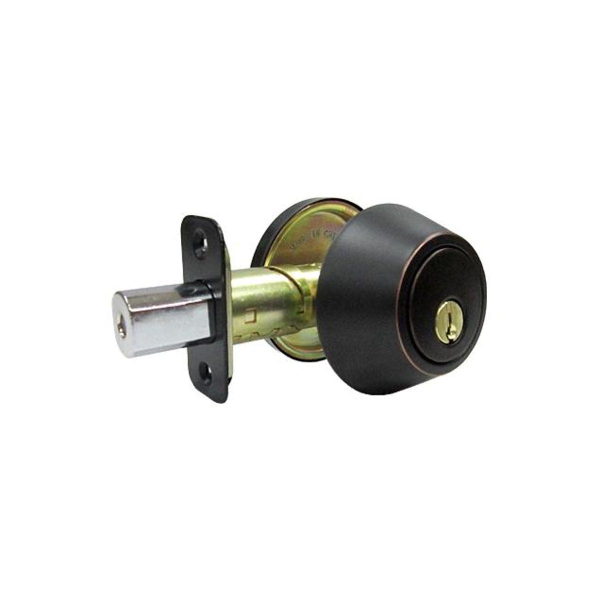 TruGuard Aged Bronze Single Cylinder Deadbolt | True Value Hardware