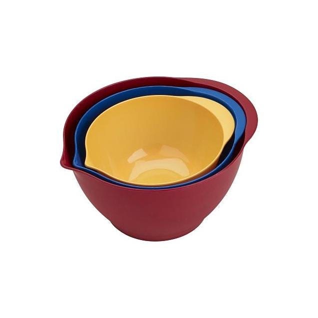 GoodCook Plastic Mixing Bowl Set (3-Piece)