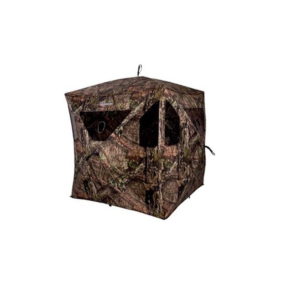 Ameristep 59 In. W. x 67 In. H. x 59 In. L. Brickhouse Ground Hunting Blind, Real Tree Edge Camouflage