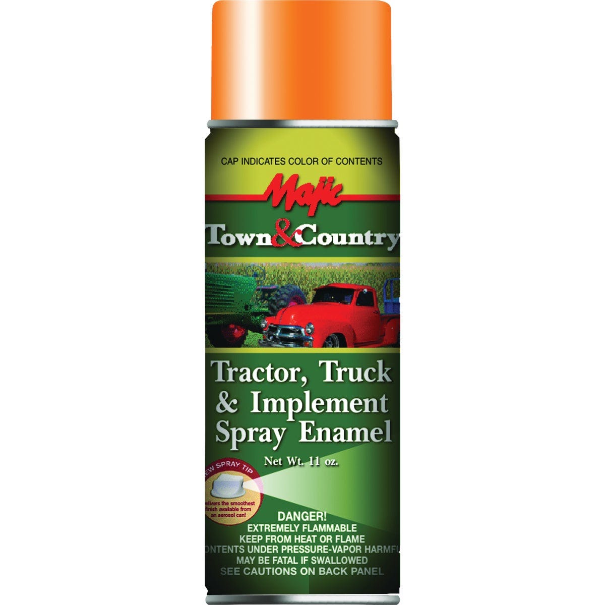 Majic Tractor, Truck & Implement Spray Enamel, A.C. Orange, 12 Oz. - photo 2 Majic Tractor, Truck & Implement Spray Enamel, A.C. Orange, 12 Oz. - photo 2