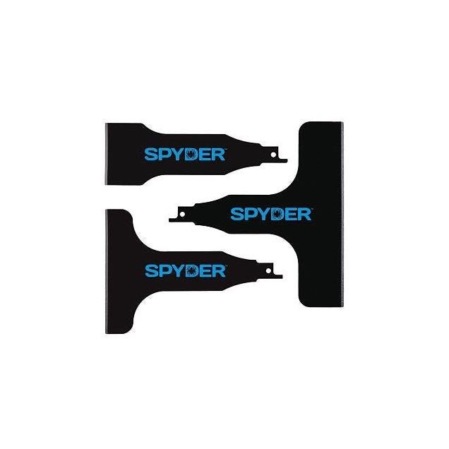 Spyder Assorted Reciprocating Saw Scraper Attachments (3-Pack)