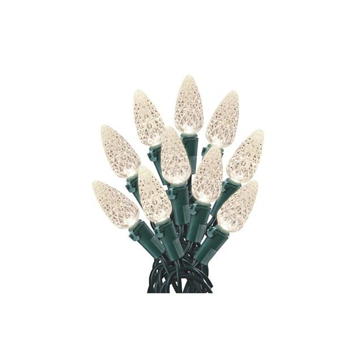 Holiday Wonderland Warm White 70-Bulb C6 Christmas LED Light Set