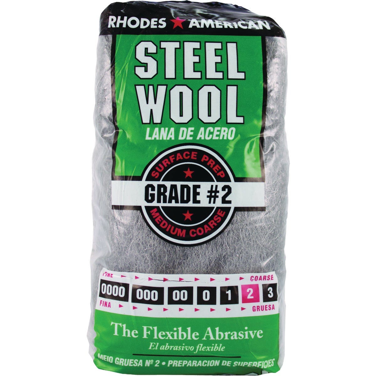 Rhodes American #2 Medium-Coarse Steel Wool Pads (12-Pack) Rhodes American #2 Medium-Coarse Steel Wool Pads (12-Pack)