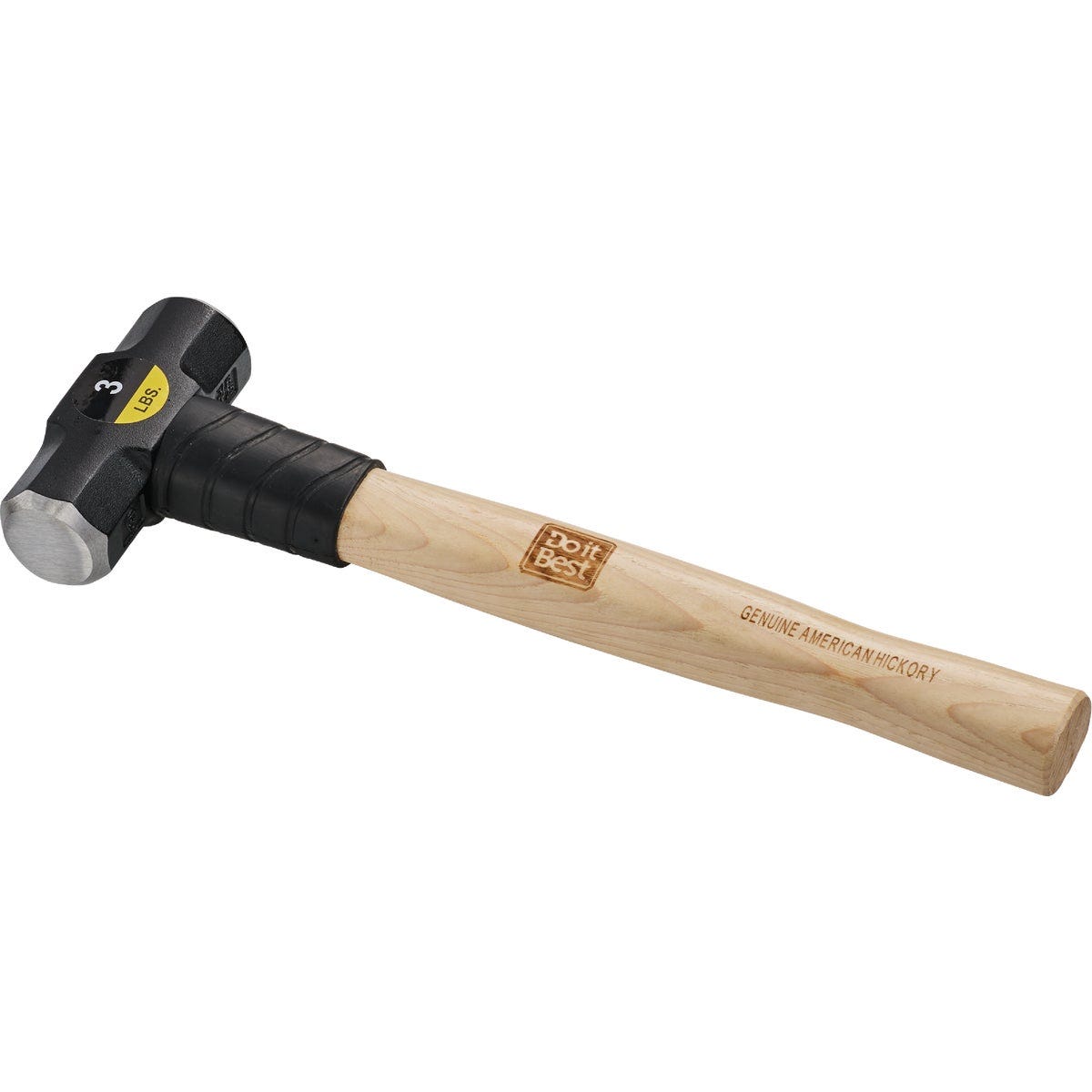 Do it Best 3 Lb. Steel Double Face Drilling Hammer with Hickory Handle Do it Best 3 Lb. Steel Double Face Drilling Hammer with Hickory Handle
