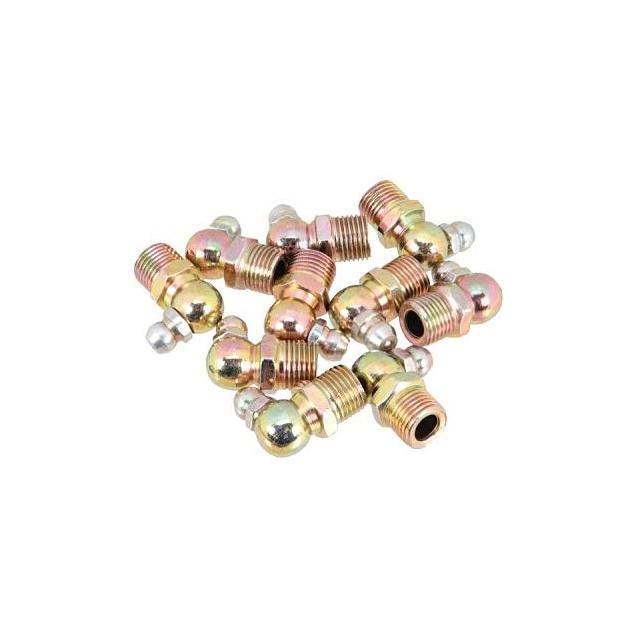 Performance Tool 90-Degree 1/8 In. NPT Grease Fitting (10-Pack) - photo 2 Performance Tool 90-Degree 1/8 In. NPT Grease Fitting (10-Pack) - photo 2