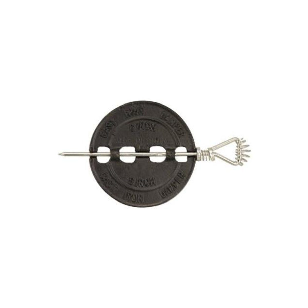 Imperial 8 In. Cast Iron Stove Pipe Damper