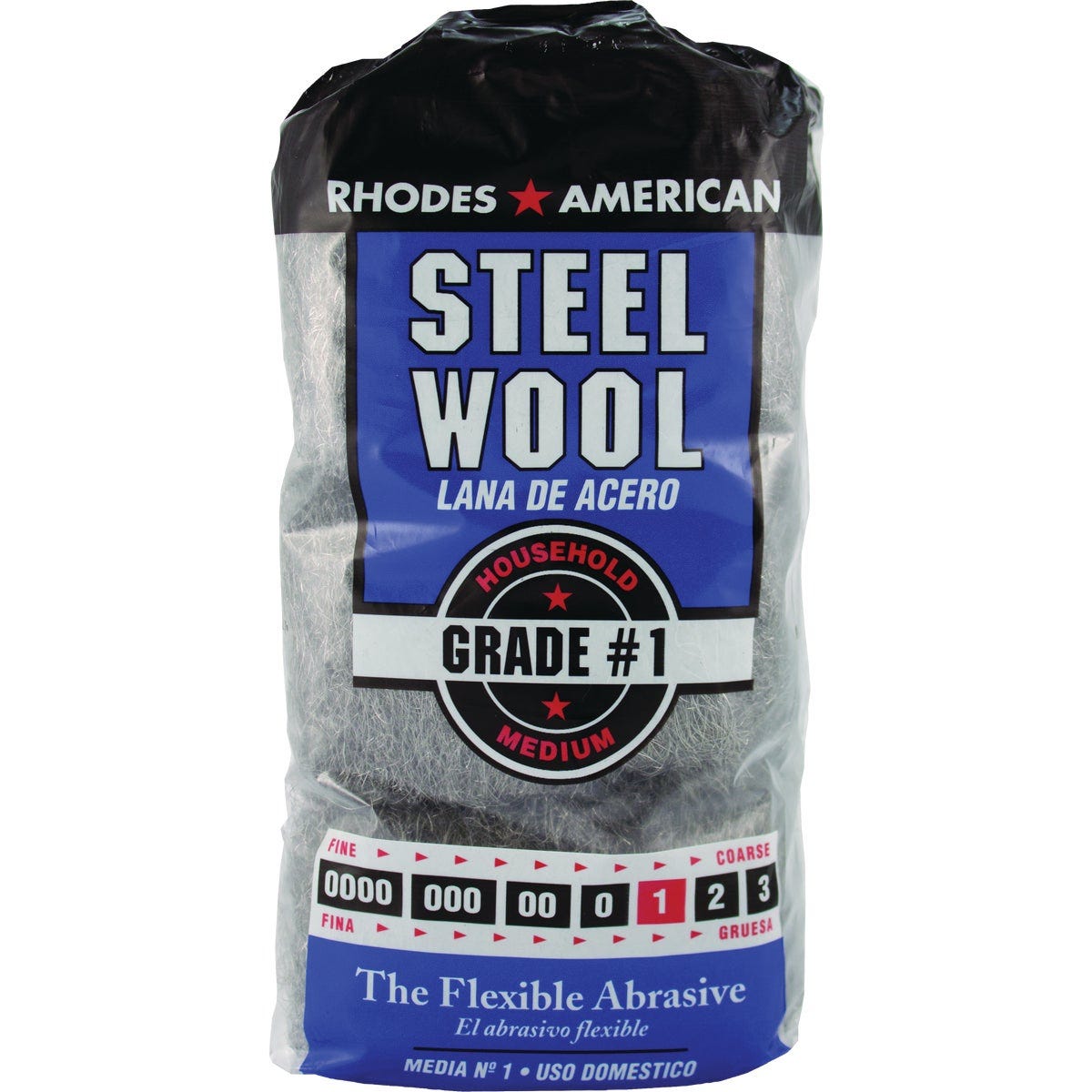 Rhodes American #1 Medium Steel Wool Pads (12-Pack) Rhodes American #1 Medium Steel Wool Pads (12-Pack)