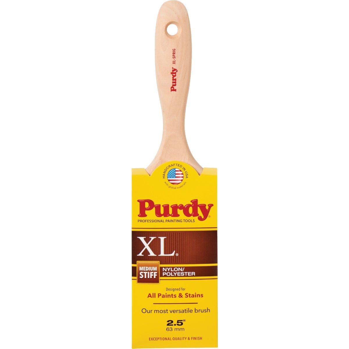 Purdy XL Sprig 2-1/2 In. Flat Trim Paint Brush Purdy XL Sprig 2-1/2 In. Flat Trim Paint Brush