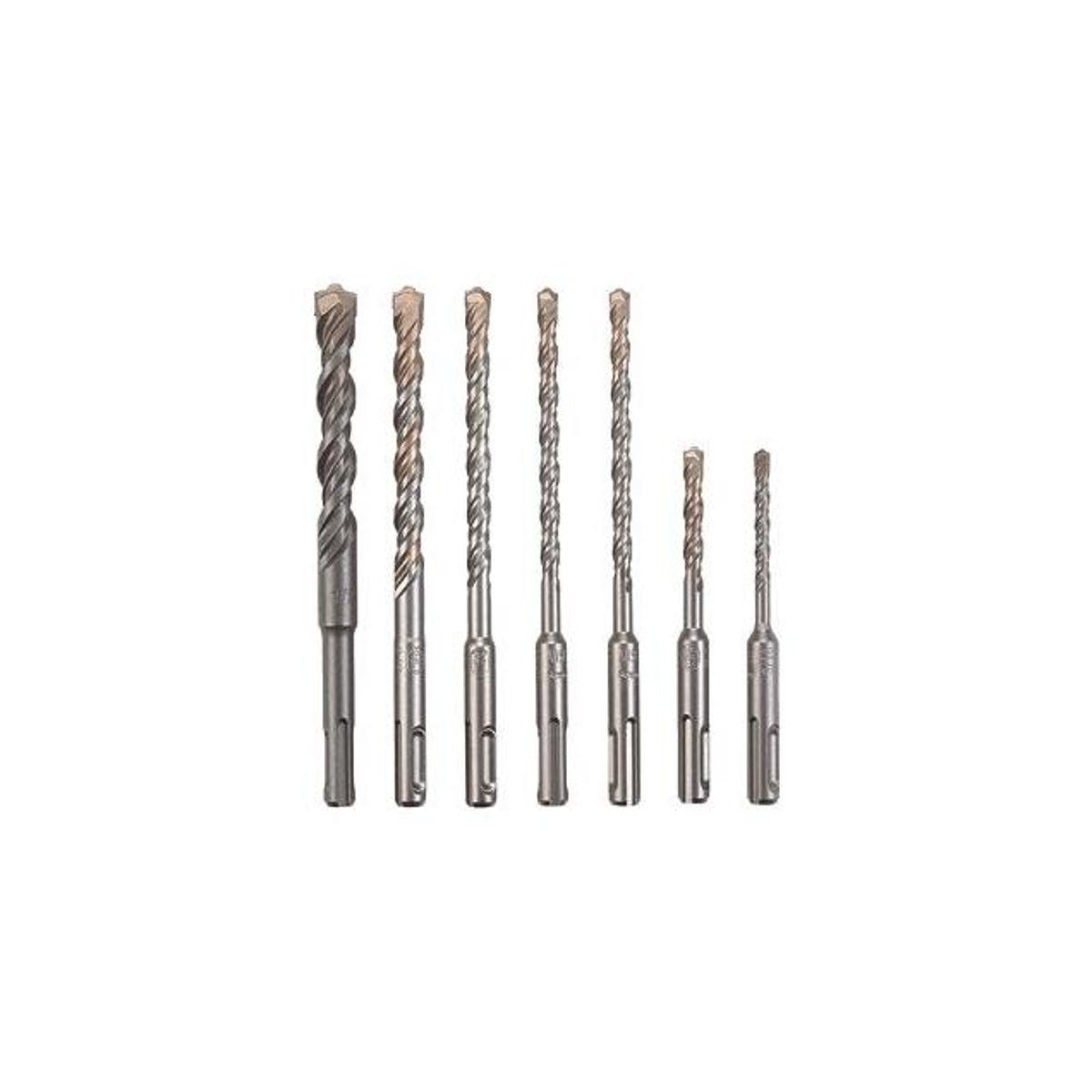 Bosch Bulldog Rotary Hammer Drill Bit Set (7-Piece)