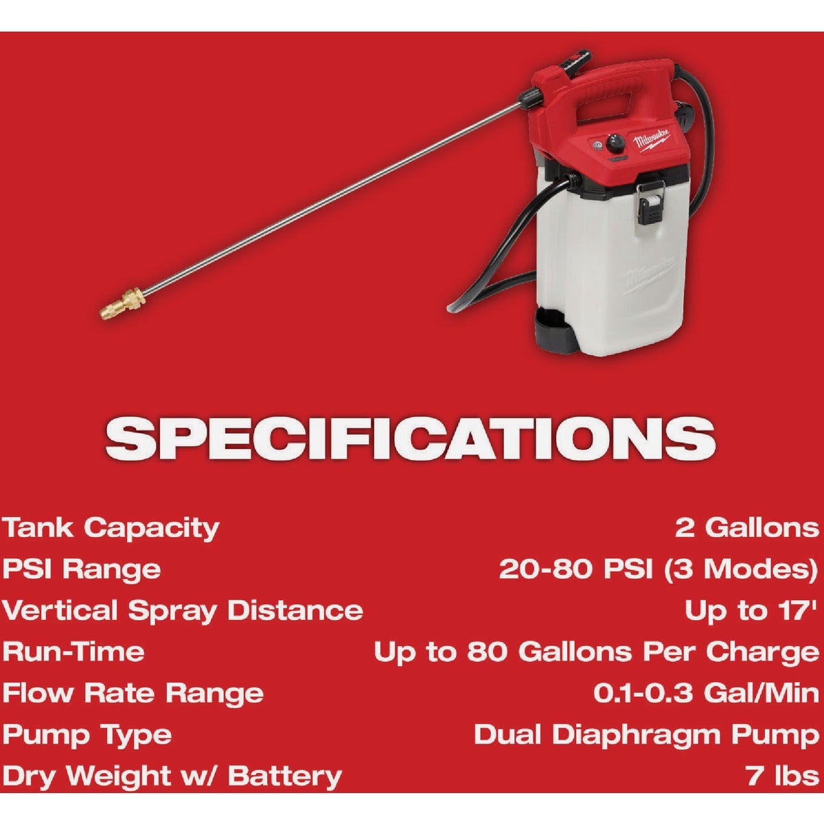 Milwaukee M12 2 Gal. Handheld Sprayer Kit - photo 2 Milwaukee M12 2 Gal. Handheld Sprayer Kit - photo 2