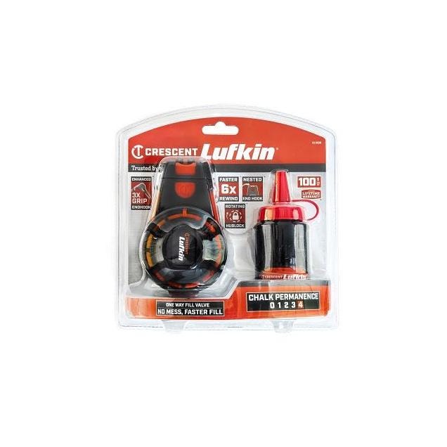 Crescent Lufkin 100 Ft. Red Chalk Reel Crescent Lufkin 100 Ft. Red Chalk Reel