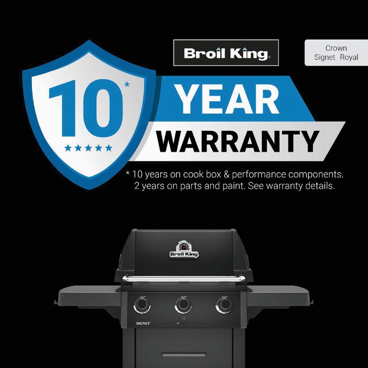 Broil King Signet Shadow 320 3-Burner Black 40,000 BTU LP Gas Grill - photo 3 Broil King Signet Shadow 320 3-Burner Black 40,000 BTU LP Gas Grill - photo 3